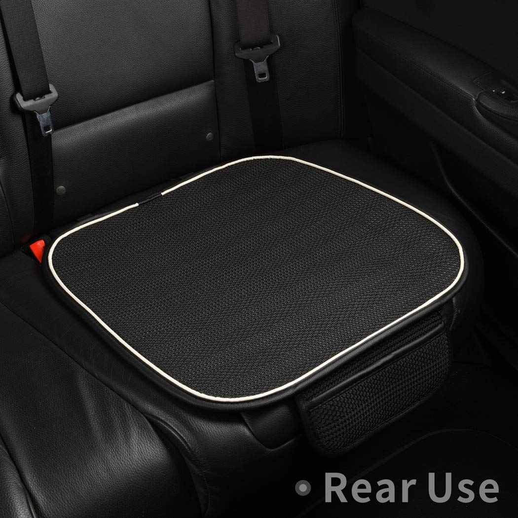 Breathable Comfort Car Seat Cushion - Universal Car Seat Cover Protector Mat Pad for Most Cars, Trucks, SUVs & Vans | Premium Driving Comfort & Back Support for Long Commutes & Road Trips