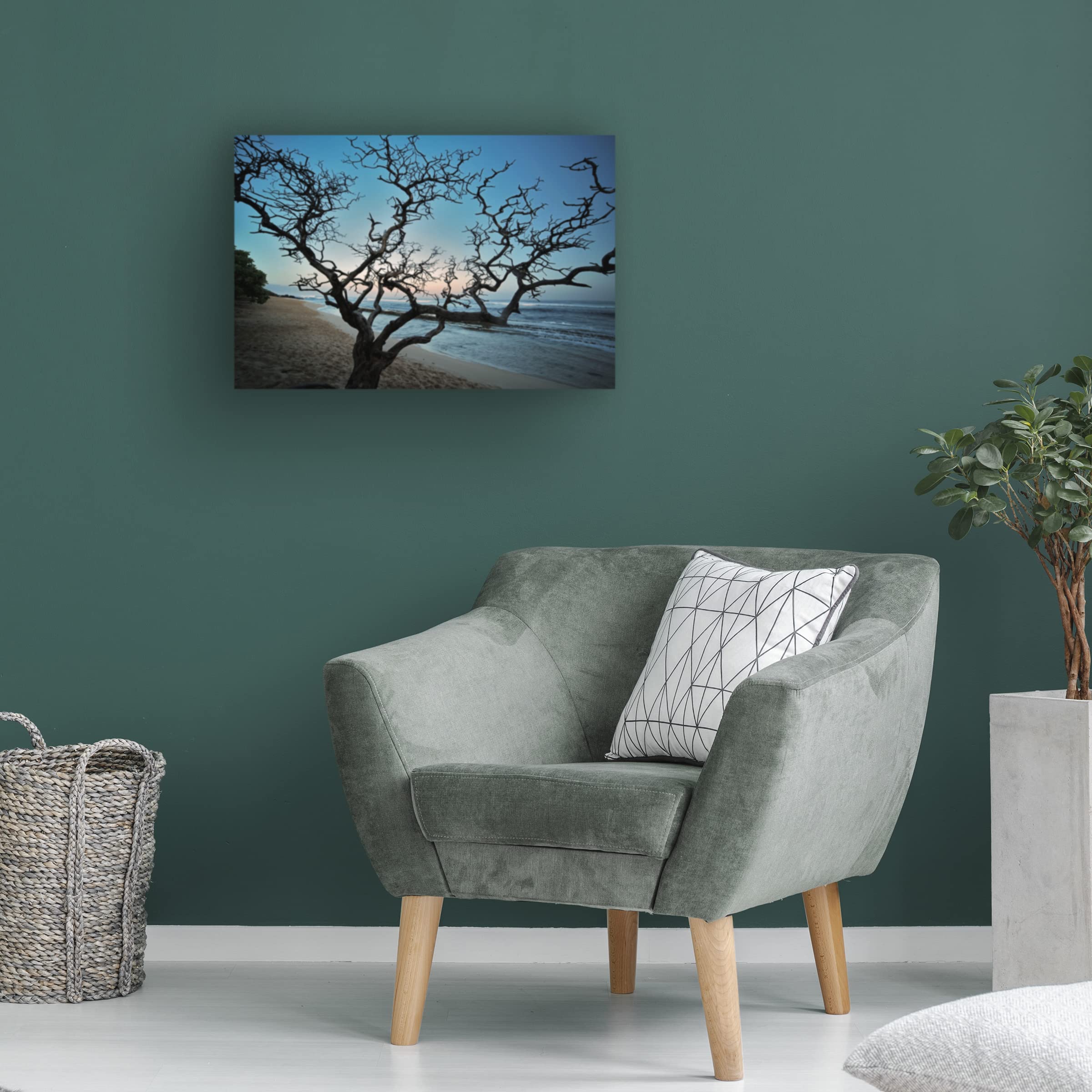 Dennis Frates 'Silhouetted' Canvas Art Print - Premium Trademark Fine Art for Home & Office Decor | Perfect for Living Room, Bedroom, or Office Wall