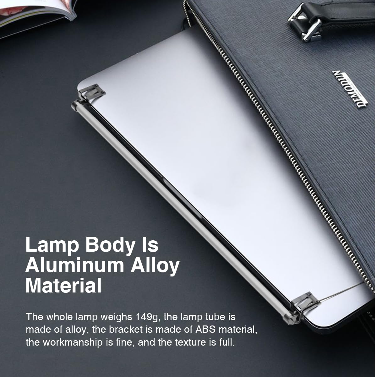 GreenSun LED Desk Lamp with USB Port - Dimmable Touch Control, 3 Color Modes, Eye Protection for Home Office, Study, Gaming & Reading (Space Saving Design)