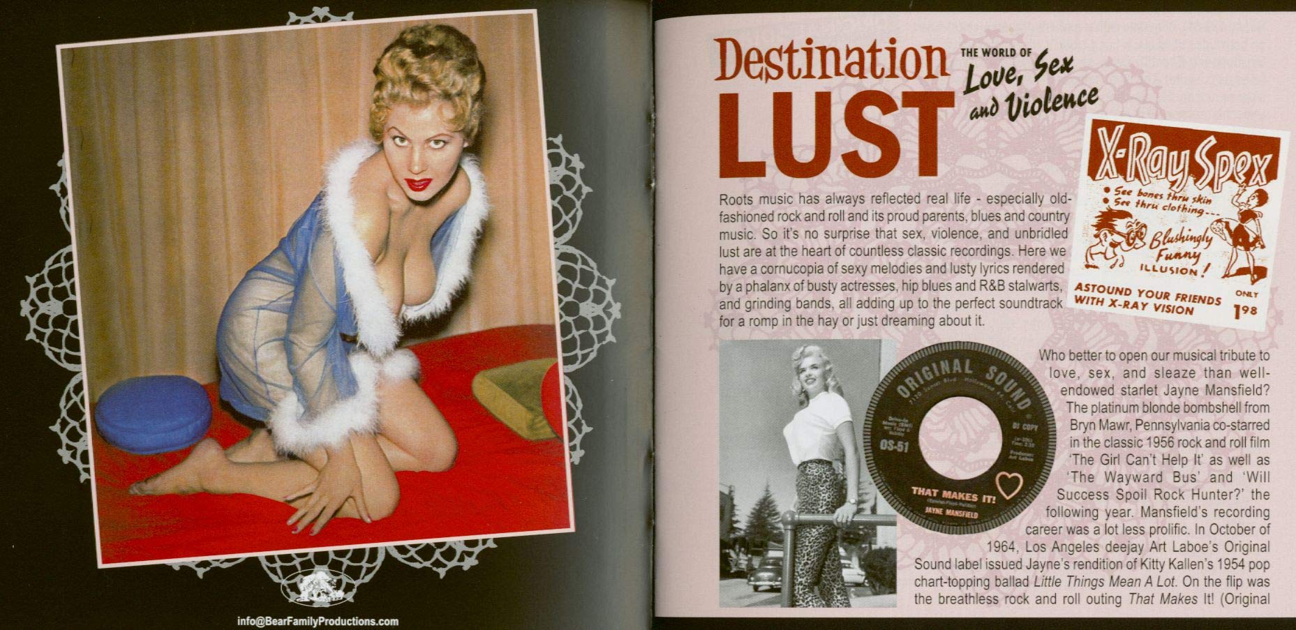 Destination Lust: Songs of Love, Sex and Violence - Perfect for Romantic Evenings, Intimate Moments & Thrilling Adventures