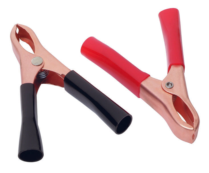 Attwood Marine Battery Terminal Clips - Heavy Duty Copper Alligator Clamps for Boat, RV & Car Batteries - Secure Connection for Reliable Power Supply
