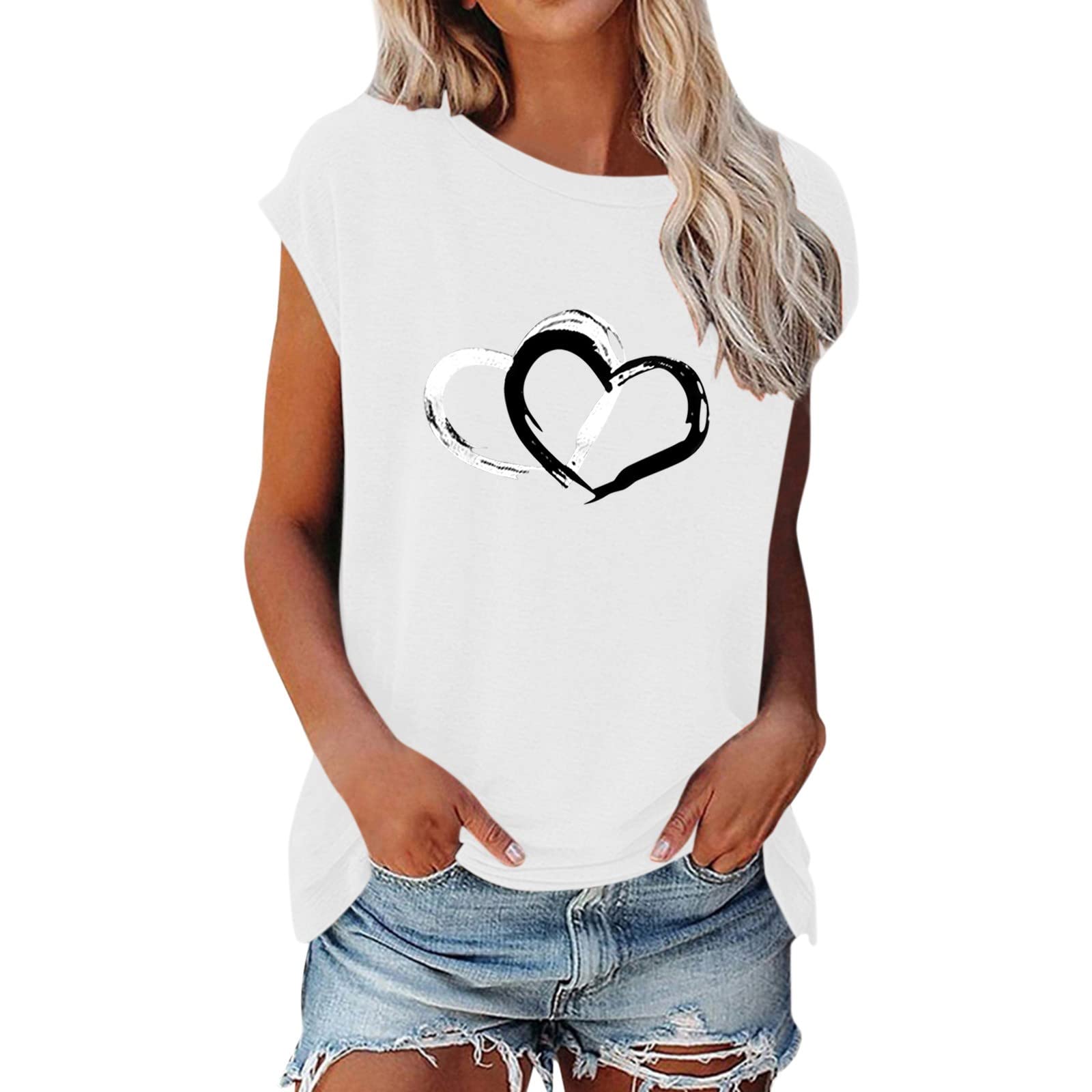 Plus Size Women's Summer Tops - Casual Tank Tops & Holiday Tunic Shirts for Comfort & Style | Perfect for Beach Vacations, Outdoor Activities & Summer Getaways