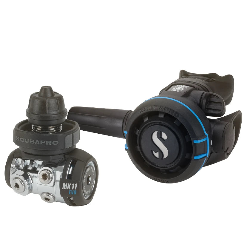 Scubapro MK11 EVO/R105 Regulator - Premium Scuba Diving Gear for Professional & Recreational Divers - Perfect for Deep Sea Exploration & Underwater Adventures