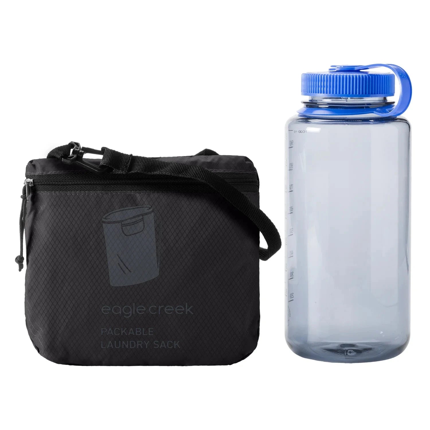 Eagle Creek Packable Laundry Sack - Lightweight Travel Laundry Bag for Camping, Gym & Backpacking - Compact Wash Bag for Clothes Storage on Trips