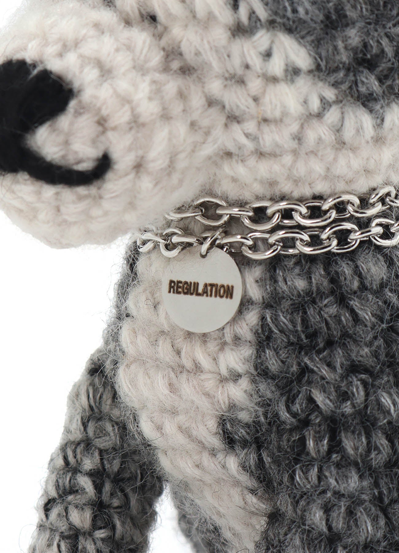 Stylish Combination Knit Keychain Charm with Chain - Perfect for Keys, Bags, and Gift Giving