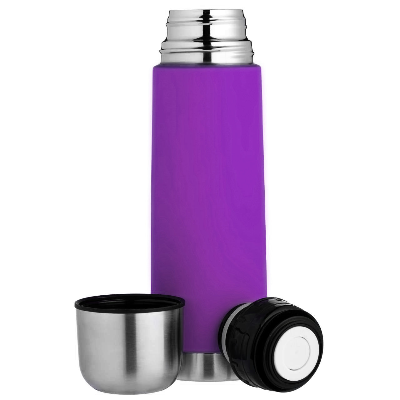 Coolmovers Insulated Stainless Steel Vacuum Flask - 12oz, 16oz, 20oz, 32oz Sizes - Keeps Drinks Hot/Cold for 24 Hours - Perfect for Camping, Office & Travel