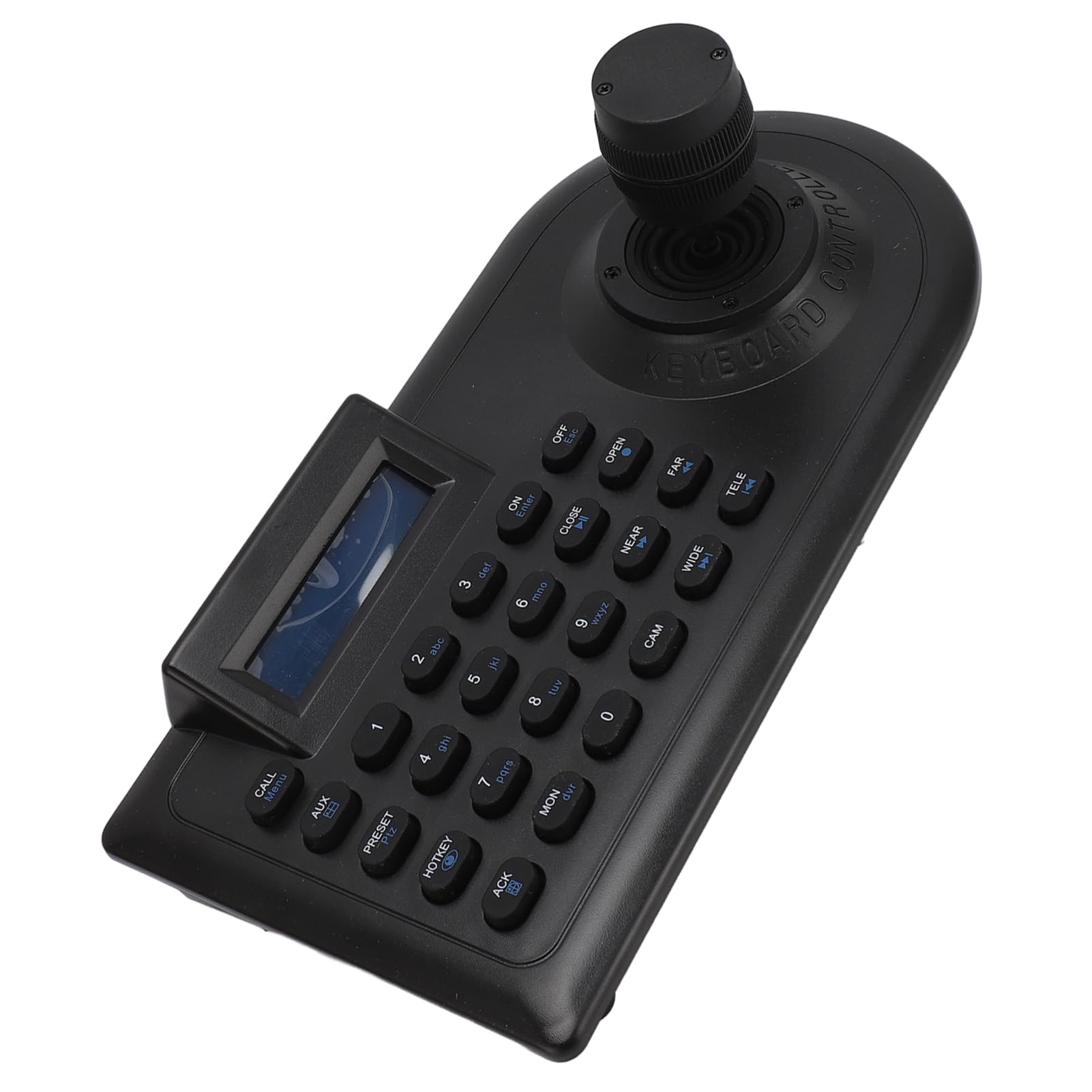 Professional PTZ Camera Controller with 3D Joystick - RS485/232 Keyboard for NVR DVR Systems | Multi-Functional Ball Camera Control | US Plug | Ideal for Security Surveillance & Live Streaming Setups