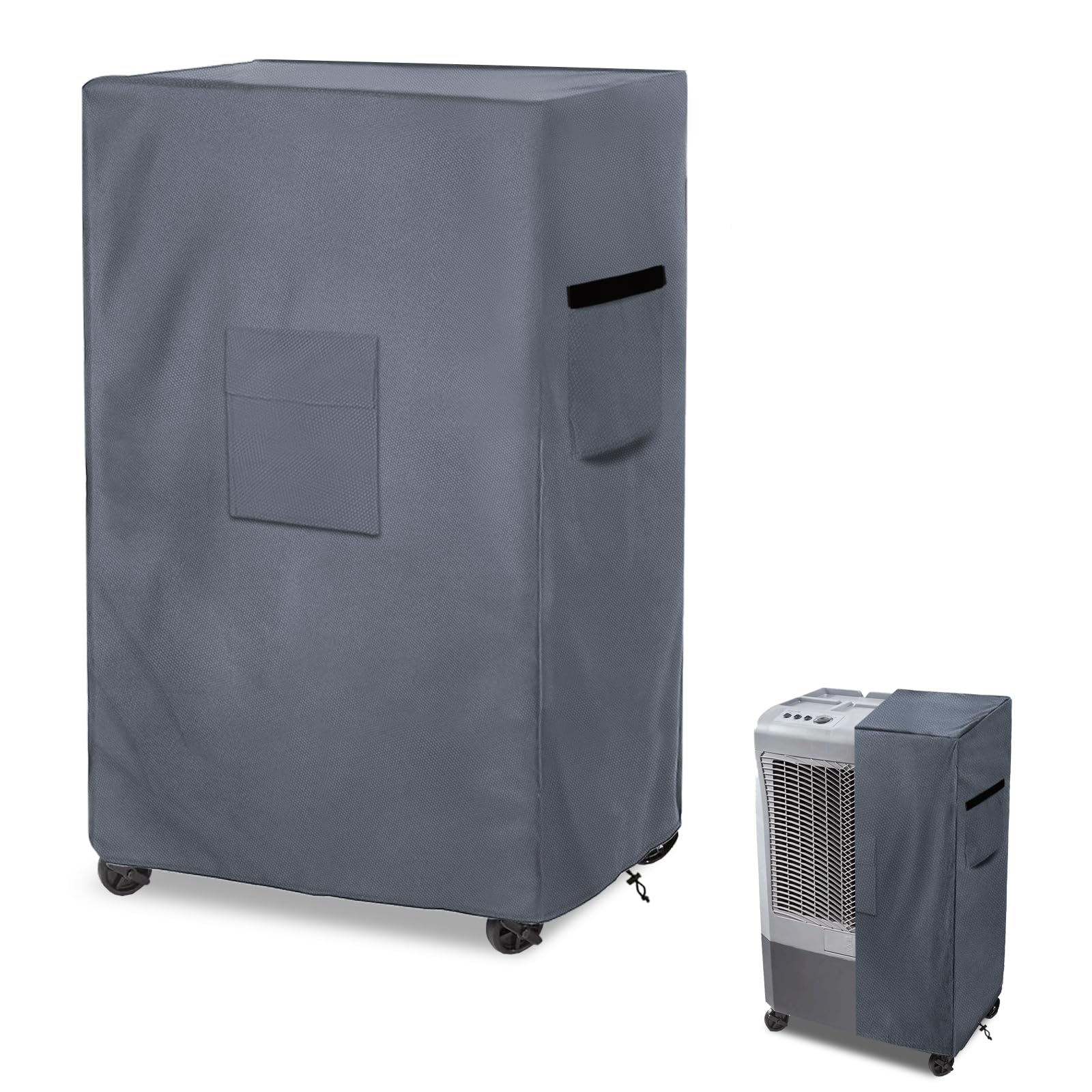 Hessaire MC61M MC61V Evaporative Cooler Cover - Heavy Duty 600D Waterproof Outdoor Swamp Cooler Cover (29