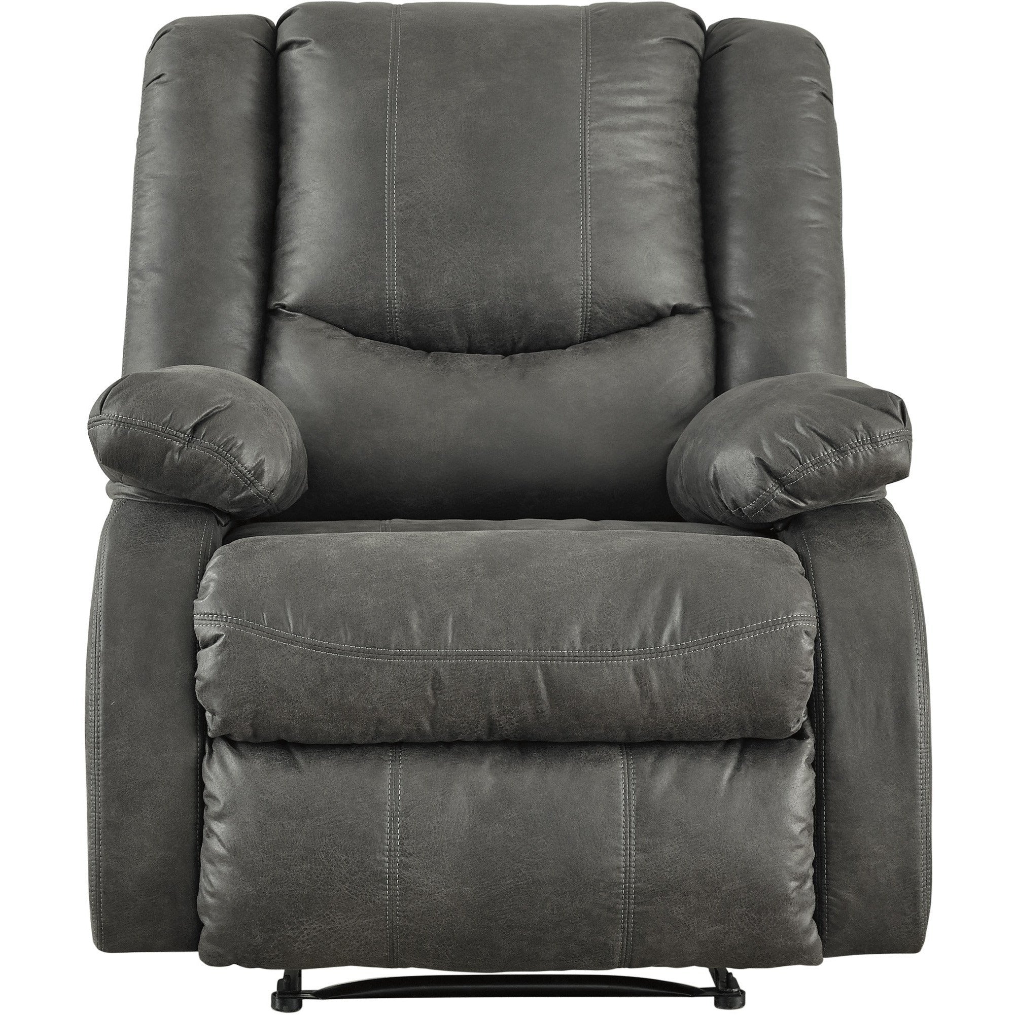Bladewood Zero Wall Recliner - Power Lift Reclining Chair with Massage & Heat for Elderly, Living Room, Home Theater (Modern Grey Fabric) - Perfect for Relaxing, Watching TV & Napping