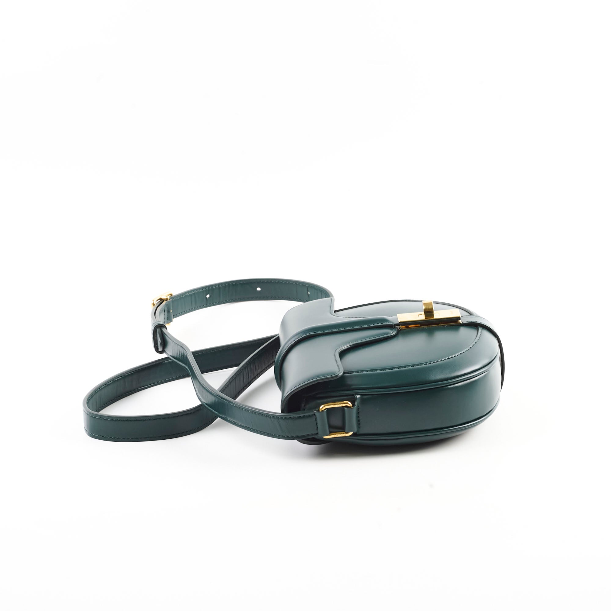 Celine Small Besace Bag in Green | Luxury Crossbody Handbag for Women | Perfect for Everyday Use, Work & Travel