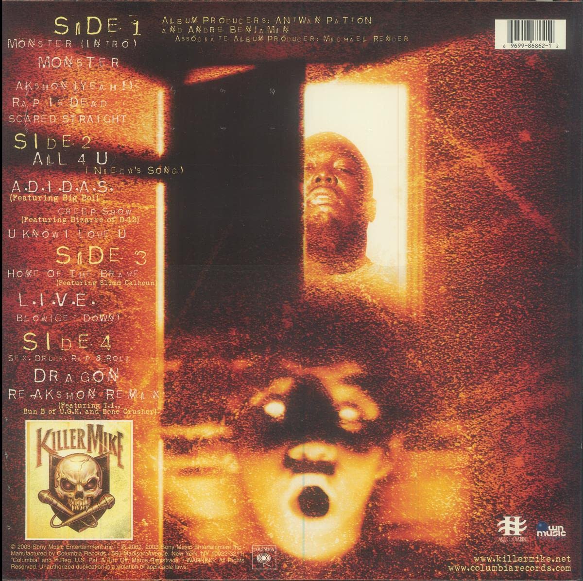 Monster [Explicit Lyrics Vinyl LP] - Horrorcore Hip Hop Album for Halloween Parties & Music Collectors