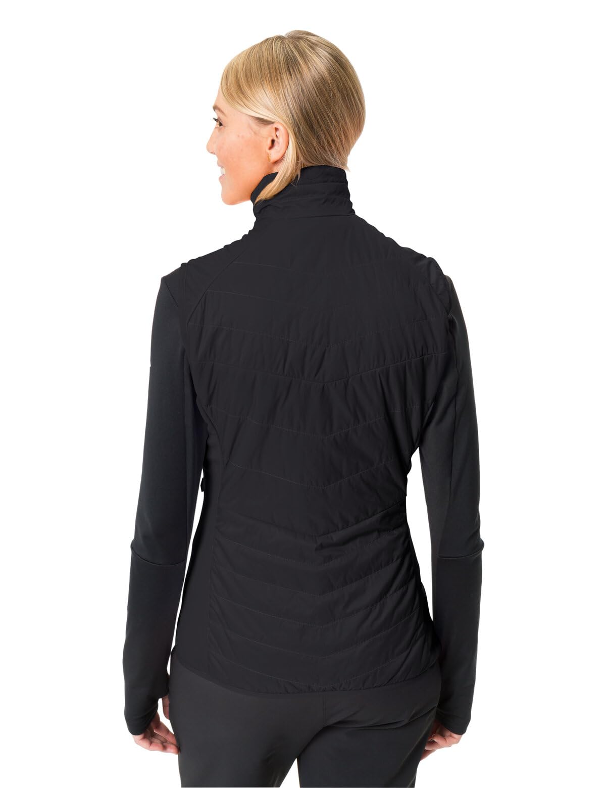 VAUDE Women's Sesvenna Vest IV Jacket - Lightweight Outdoor Puffer Vest for Hiking, Camping & Travel - Water-Resistant & Warm Insulated Layer