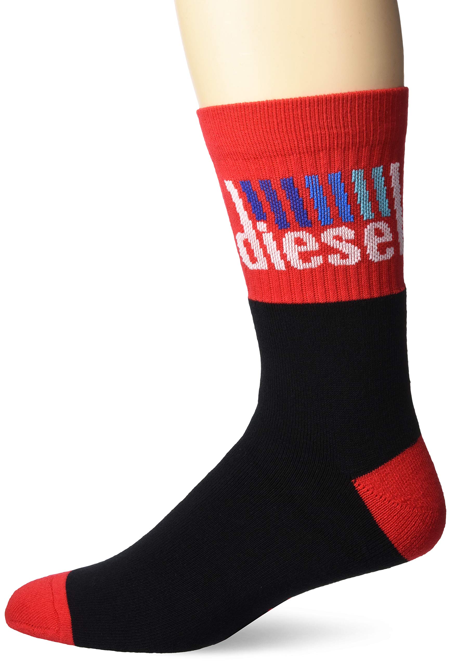 Diesel Men's SKM-Ray Socks - Comfortable & Stylish Crew Socks for Casual Wear, Gym & Everyday Use