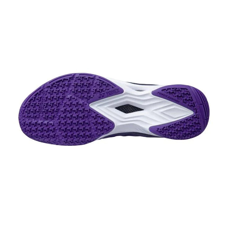 Yonex Aerus Z2 Women's Badminton Shoes - Lightweight & Breathable Court Shoes for Badminton & Indoor Sports (Grape Purple) - Perfect for Competitive Play & Training