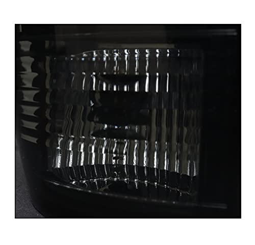 Black/Smoke LED Tail Brake Lights Rear Lamps for 2007-2014 Chevy Suburban Tahoe & GMC Yukon - High Visibility, Durable Replacement for Night Driving & Off-Road Adventures