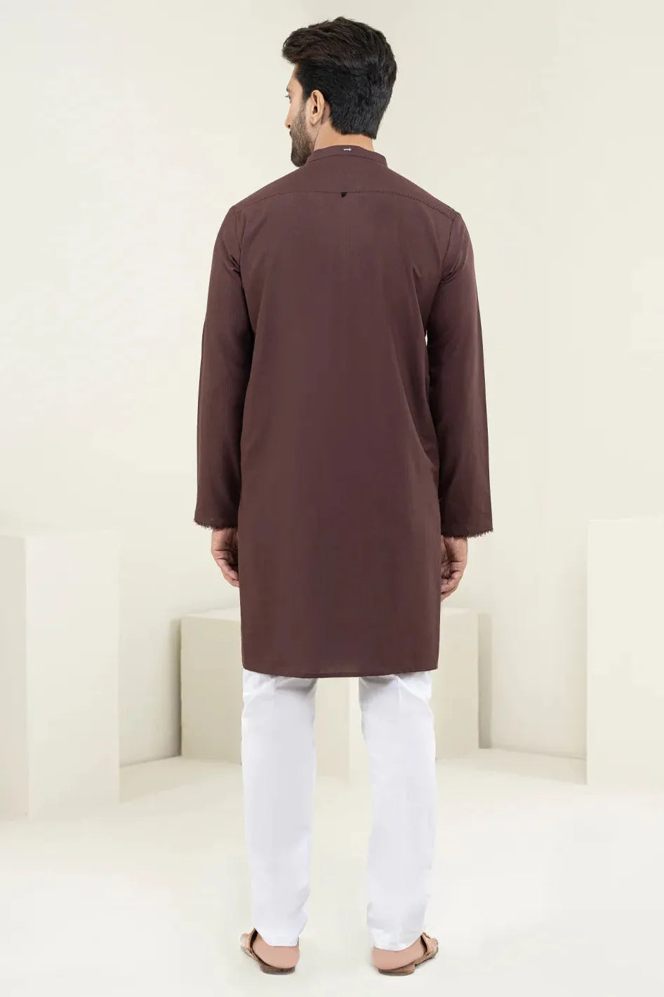 Stylish Blended Maroon Kurta for Women - Traditional Indian Tunic Top - Perfect for Festivals, Weddings & Casual Wear