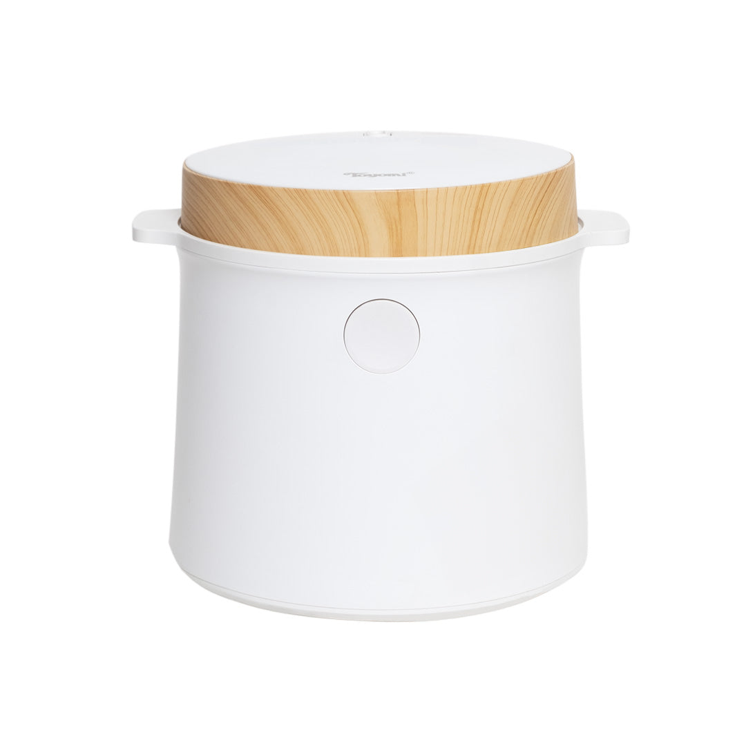 TOYOMI 0.8L SmartDiet Mini Rice Cooker with Micro Computer Technology - Perfect for Small Kitchens, Dorms & Office Use | RC 2090LC