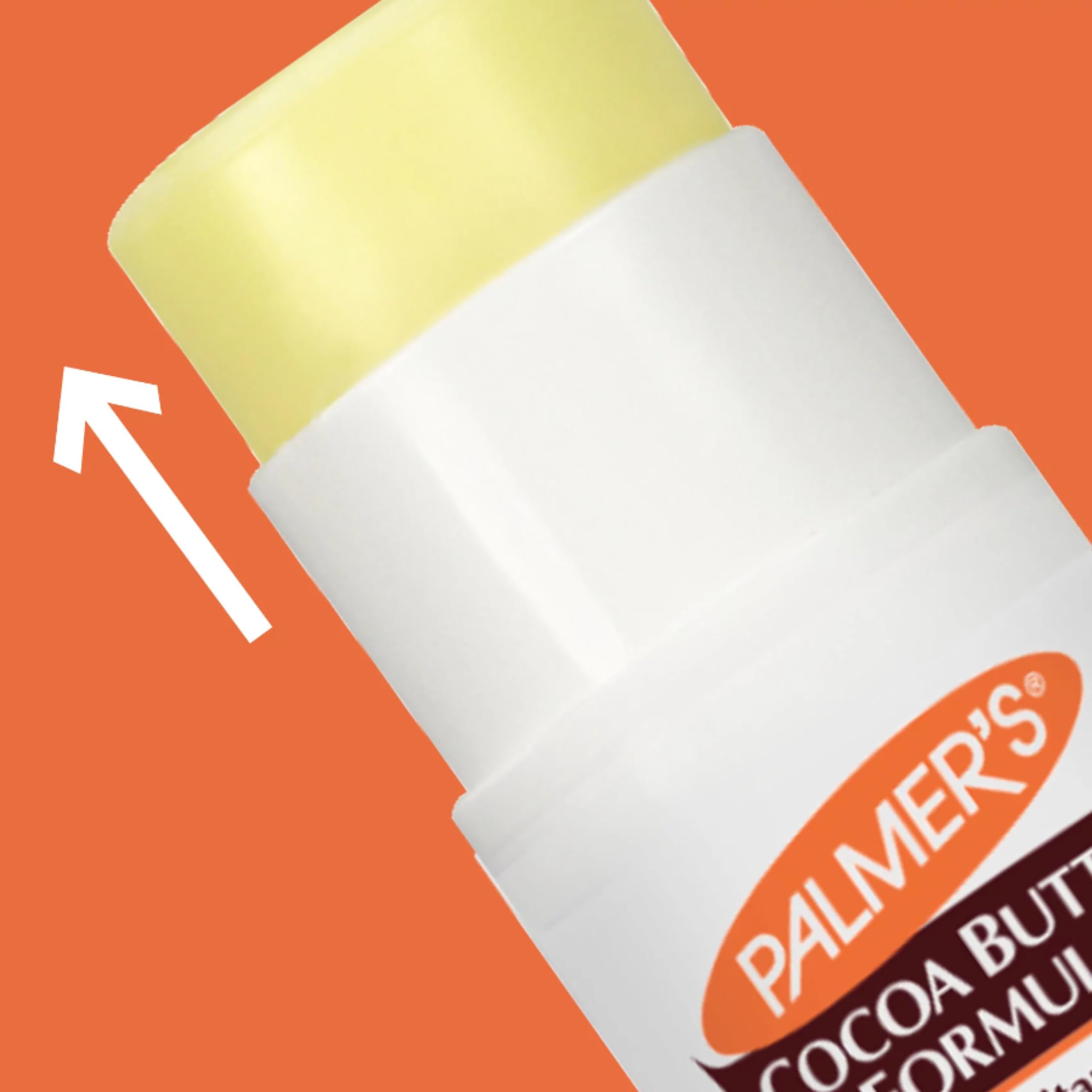 Palmer's Cocoa Butter Formula Swivel Stick 0.5oz (2-Pack) - Ultra Moisturizing Lip Balm & Skin Care for Dry Lips, Cuticles, Elbows - Perfect for Travel, Gym & Daily Hydration