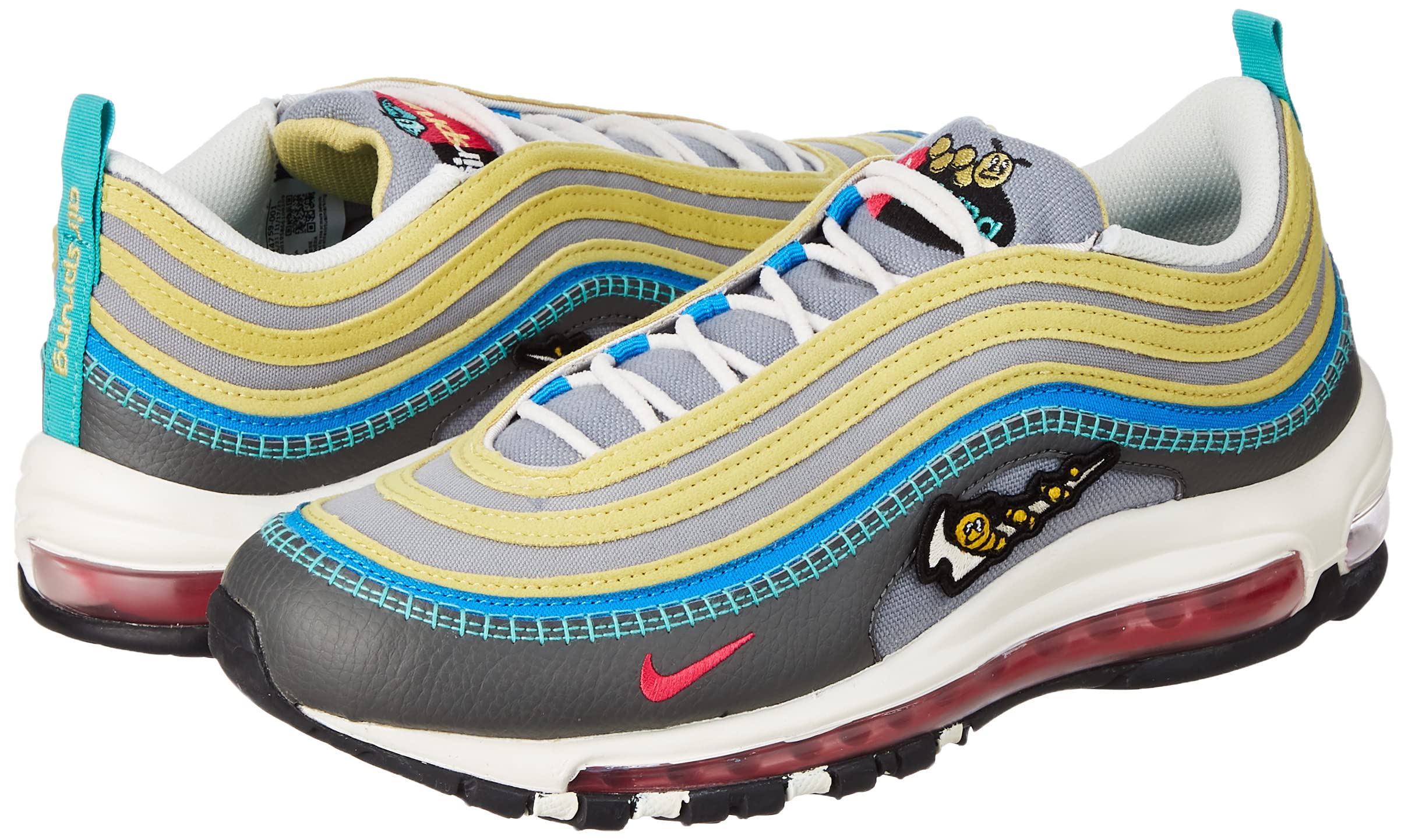 Nike Air Max 97 Men's Running Shoes - Lightweight Cushioned Sneakers for Jogging, Gym & Casual Wear | Comfortable Athletic Footwear for Daily Workouts & Street Style