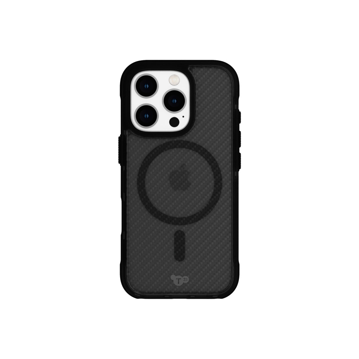 Tech21 EvoArmor with MagSafe Case for iPhone 16 Pro - Shockproof & Slim Protective Cover - Perfect for Work, Travel & Outdoor Activities (Black)