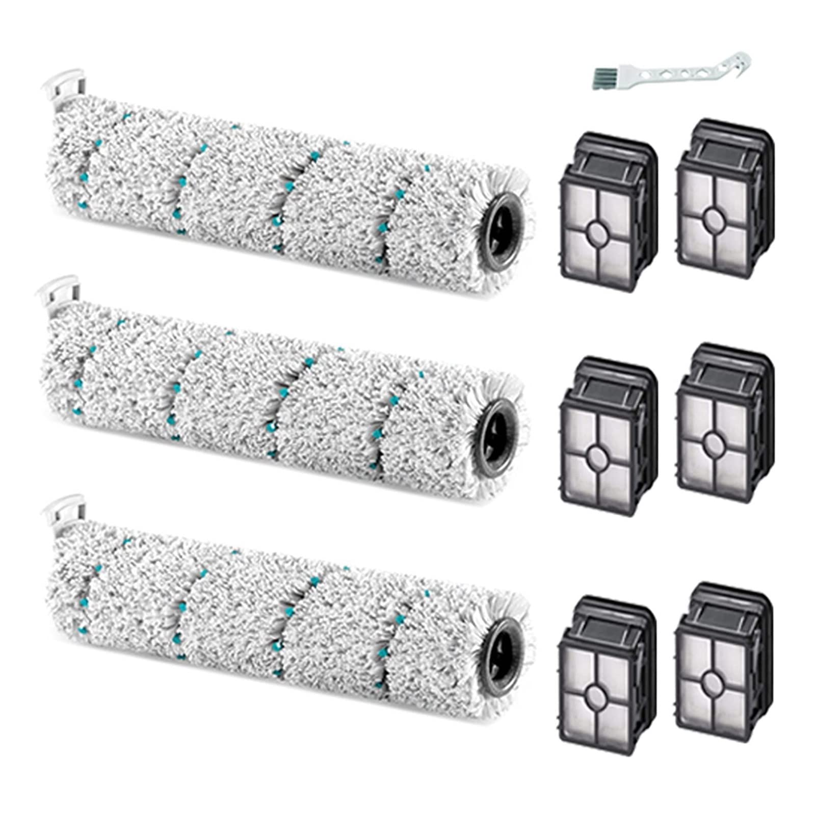 VIGANAN Replacement Vacuum Cleaner Parts & Accessories Compatible with Bissell CrossWave Cordless Max 2554A 2596 2596M 2590 2596B 2554 - Perfect for Pet Hair, Hardwood Floors & Tile Cleaning