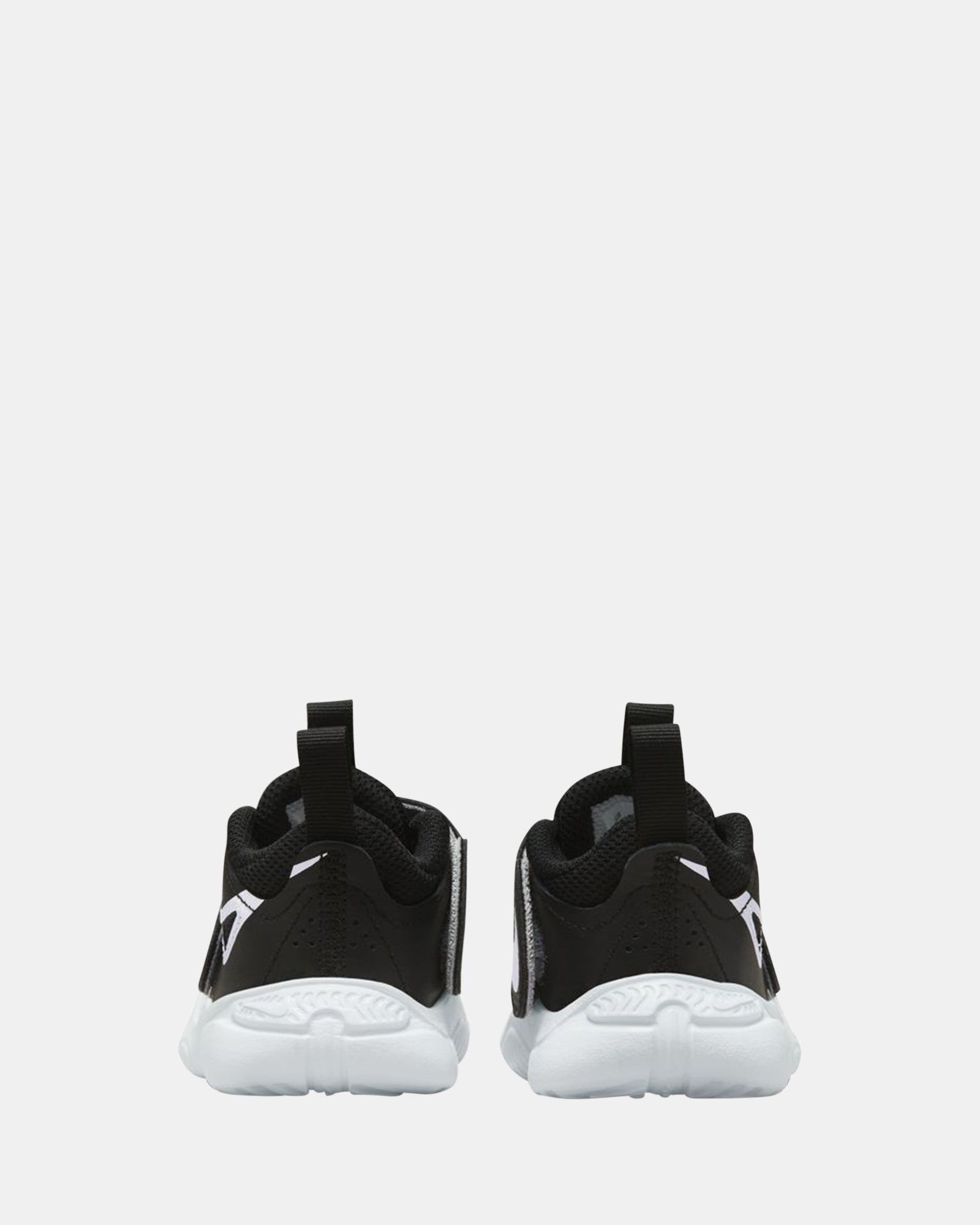 Team Hustle D11 Infant Sneakers - Black & White - Comfortable & Stylish Baby Shoes for Boys & Girls - Perfect for Walking, Playtime & Everyday Wear