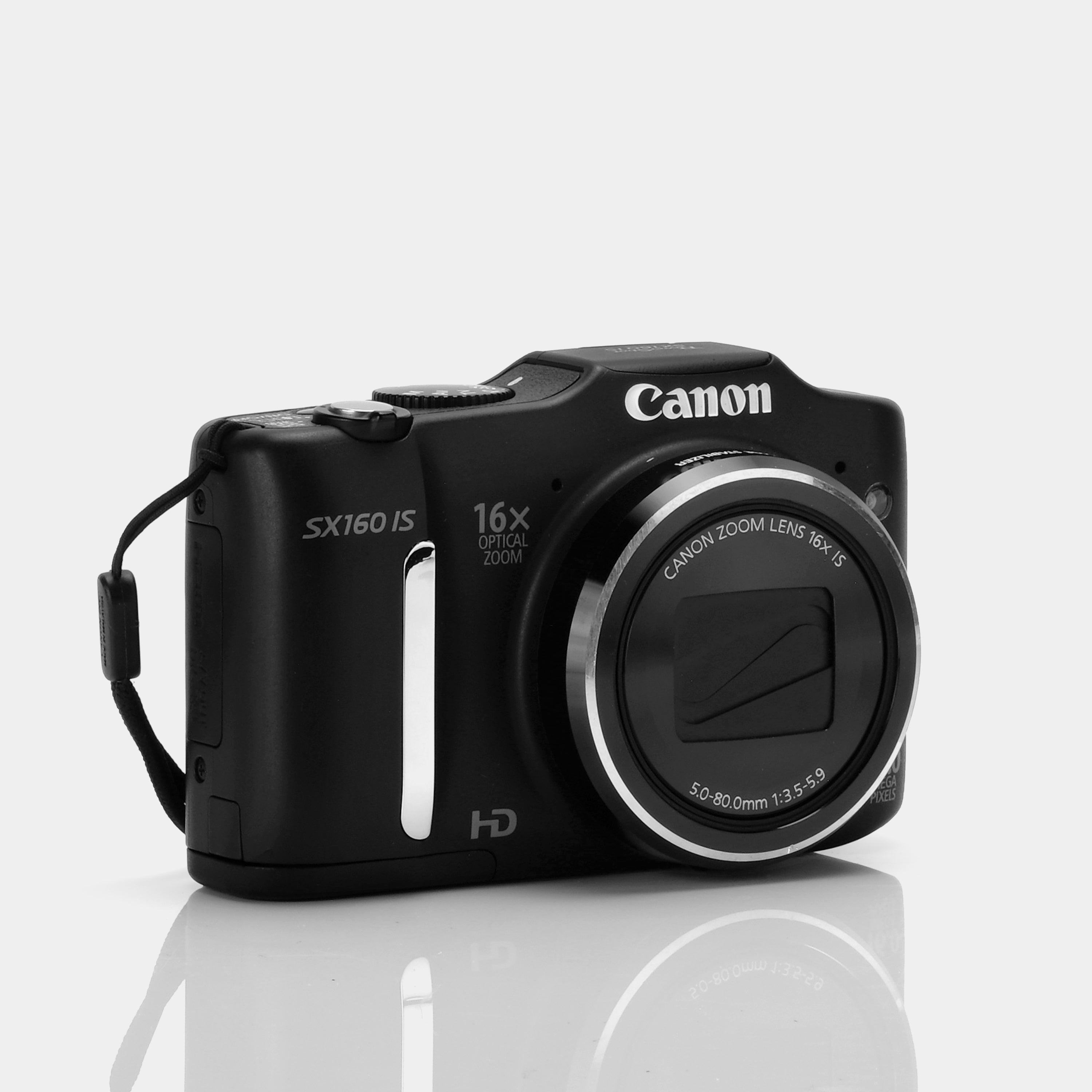 Canon PowerShot X160 IS Digital Camera - 20.1MP, 12x Optical Zoom, Image Stabilization - Compact Point and Shoot Camera for Travel, Vlogging & Everyday Photography