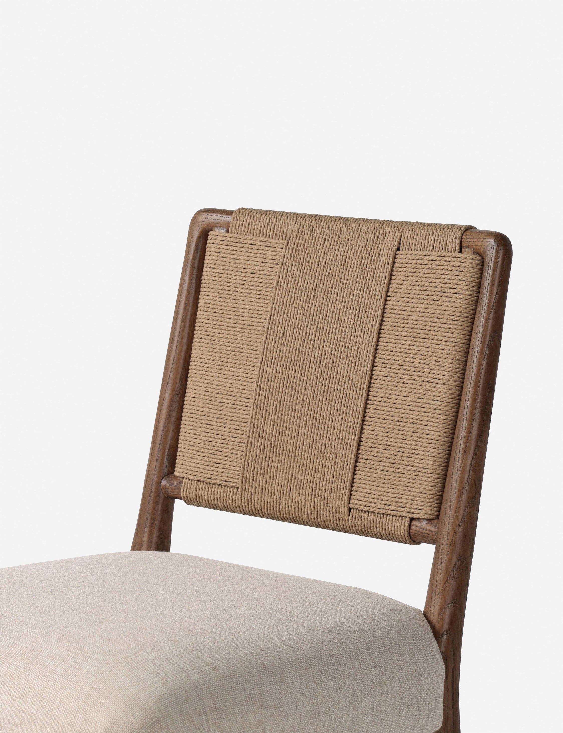 Fenmore Modern Dining Chair - Sturdy Wooden Kitchen Chairs with Upholstered Seat - Perfect for Dining Room, Kitchen, Breakfast Nook & Home Office
