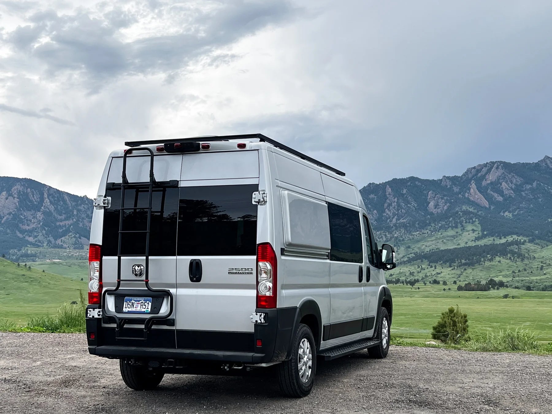 Flarespace 2014+ Ram Promaster 136 Campervan Body Flares - High-Quality Van Conversion Parts for DIY Camper Builds | Perfect for Road Trips & Adventure Travel