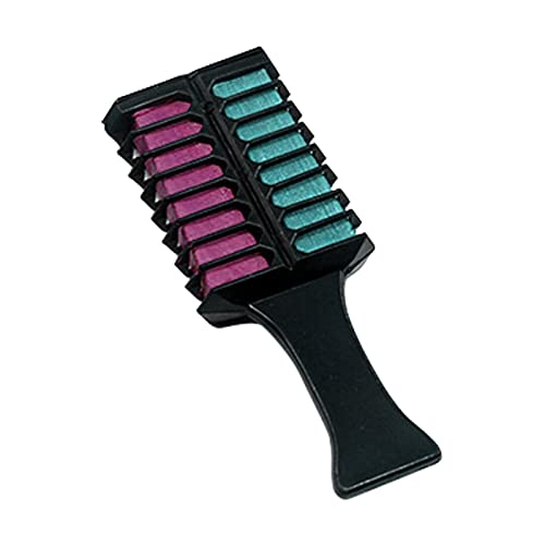 Simayixx Temporary Hair Chalk Comb - Washable Multicolor Hair Dye for Kids & Girls - Perfect for Christmas, Birthday Parties & DIY Children's Day Celebrations - Safe & Fun Hair Color Styling