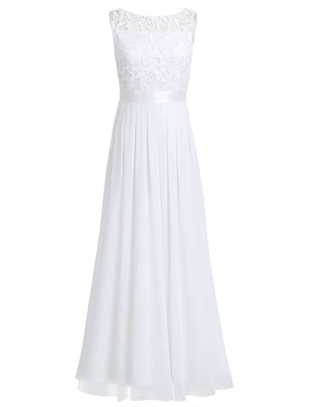 Elegant Women's Long Floral Lace Evening Dress for Cocktail Party, Wedding, Prom & Bridesmaid - Perfect for Formal Events, Date Nights & Special Occasions