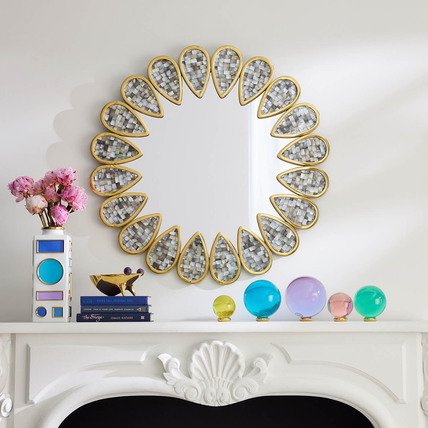 Premium Acrylic Orb Set - 6-Piece Decorative Crystal Balls for Home Decor, Wedding Centerpieces, and Tabletop Displays - Perfect for Vase Fillers, Shelf Decor, and Event Styling