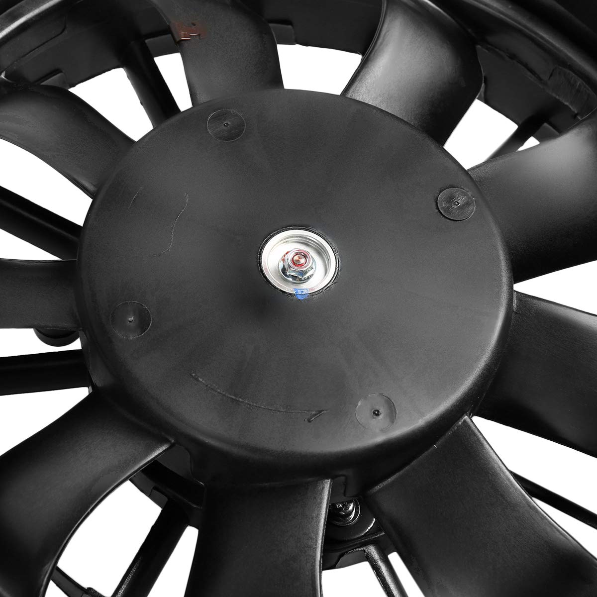 DNA MOTORING OEM-RF-0139 High Performance Radiator Cooling Fan Assembly - Direct Replacement for 2004-2012 Chevy Malibu, 2005-2010 Pontiac G6 & 2007-2009 Saturn Aura - Improved Cooling Efficiency for Better Engine Performance - Perfect for Summer Driving & Heavy Traffic Conditions