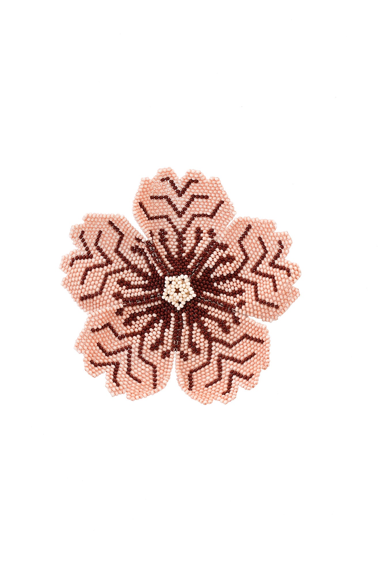 Elegant Beaded Flower Napkin Rings Set of 4 - Perfect for Wedding, Party, and Holiday Table Decorations