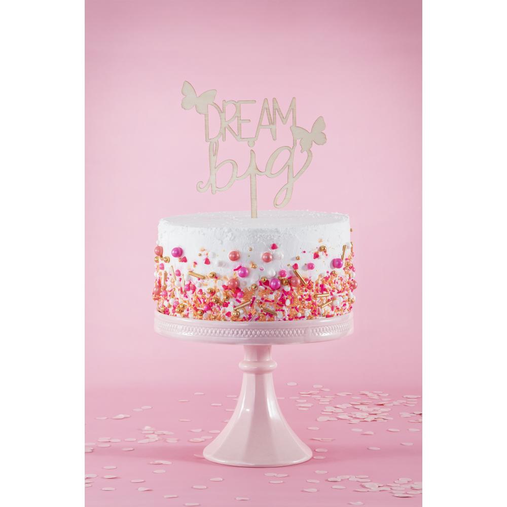 12-Piece Bulk Dolly Parton Wooden Cake Toppers - 