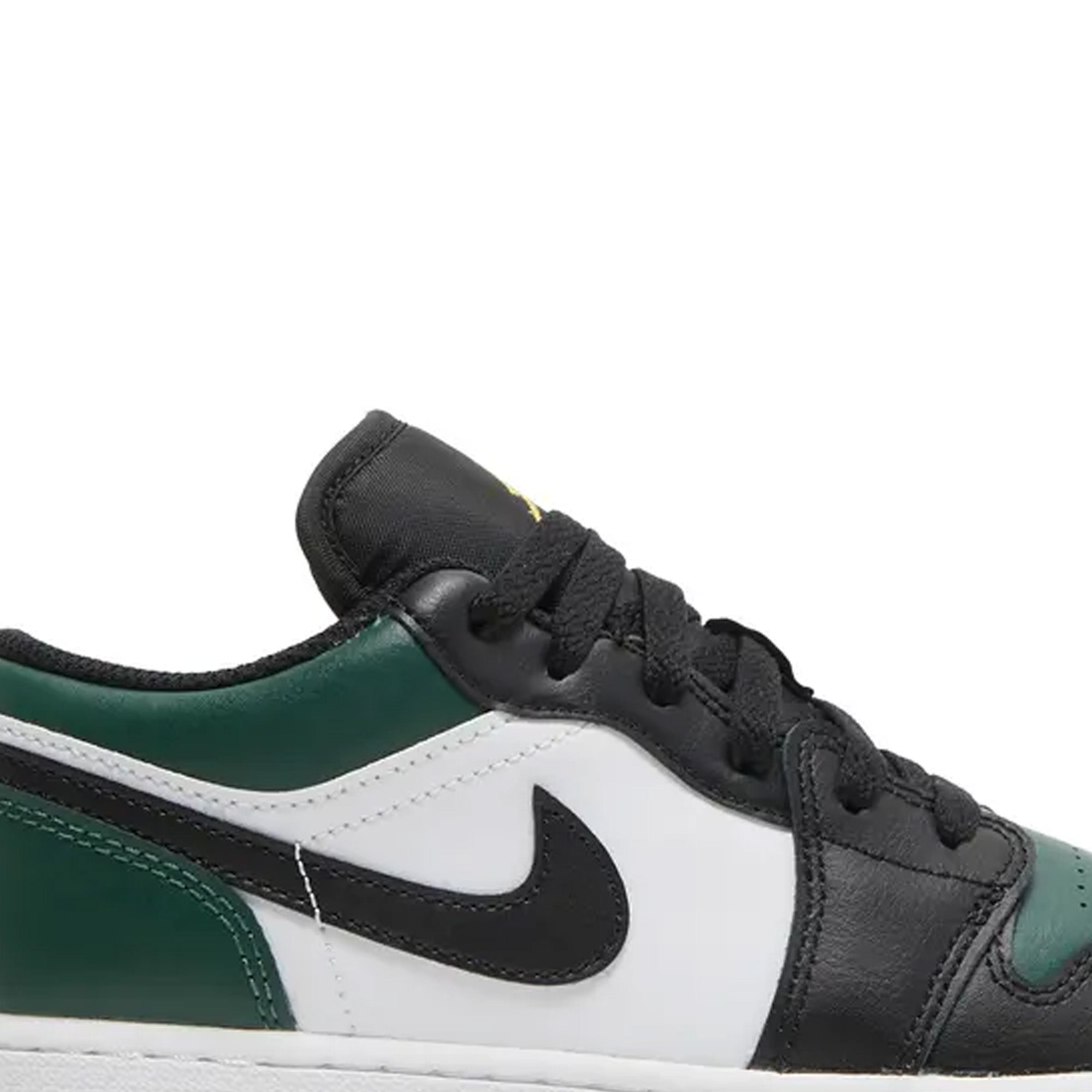 Air Jordan 1 Low 'Green Toe' GS Sneakers - Women's Basketball Shoes for Casual Wear & Street Style Fashion
