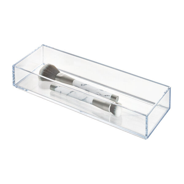 Clear Plastic Storage Organizer Box - 4