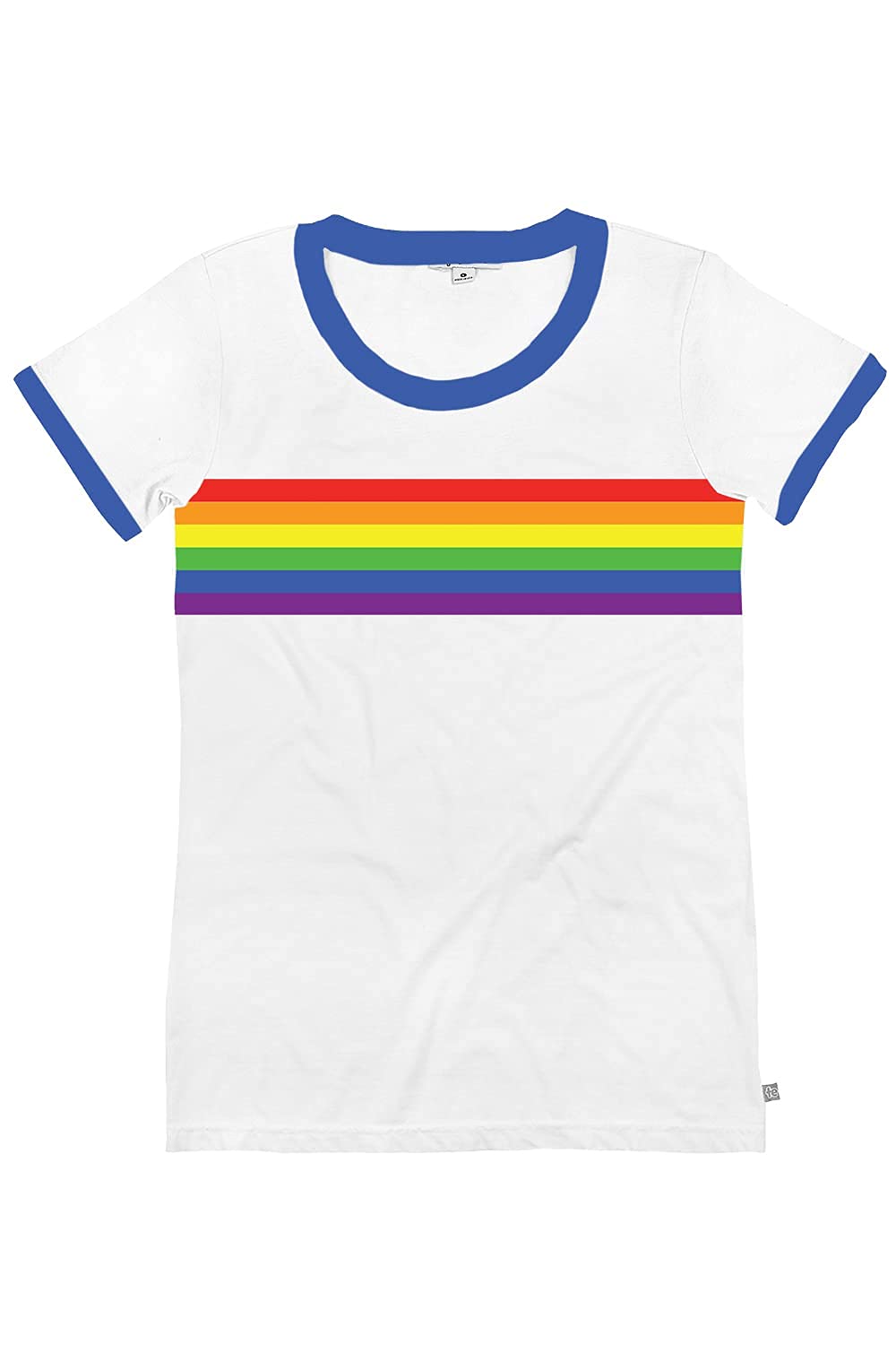 Pride Rainbow T-Shirts for Women | LGBT Gay Pride Short Sleeve Shirts | Tipsy Elves Collection | Perfect for Pride Parades, Festivals & LGBTQ+ Events