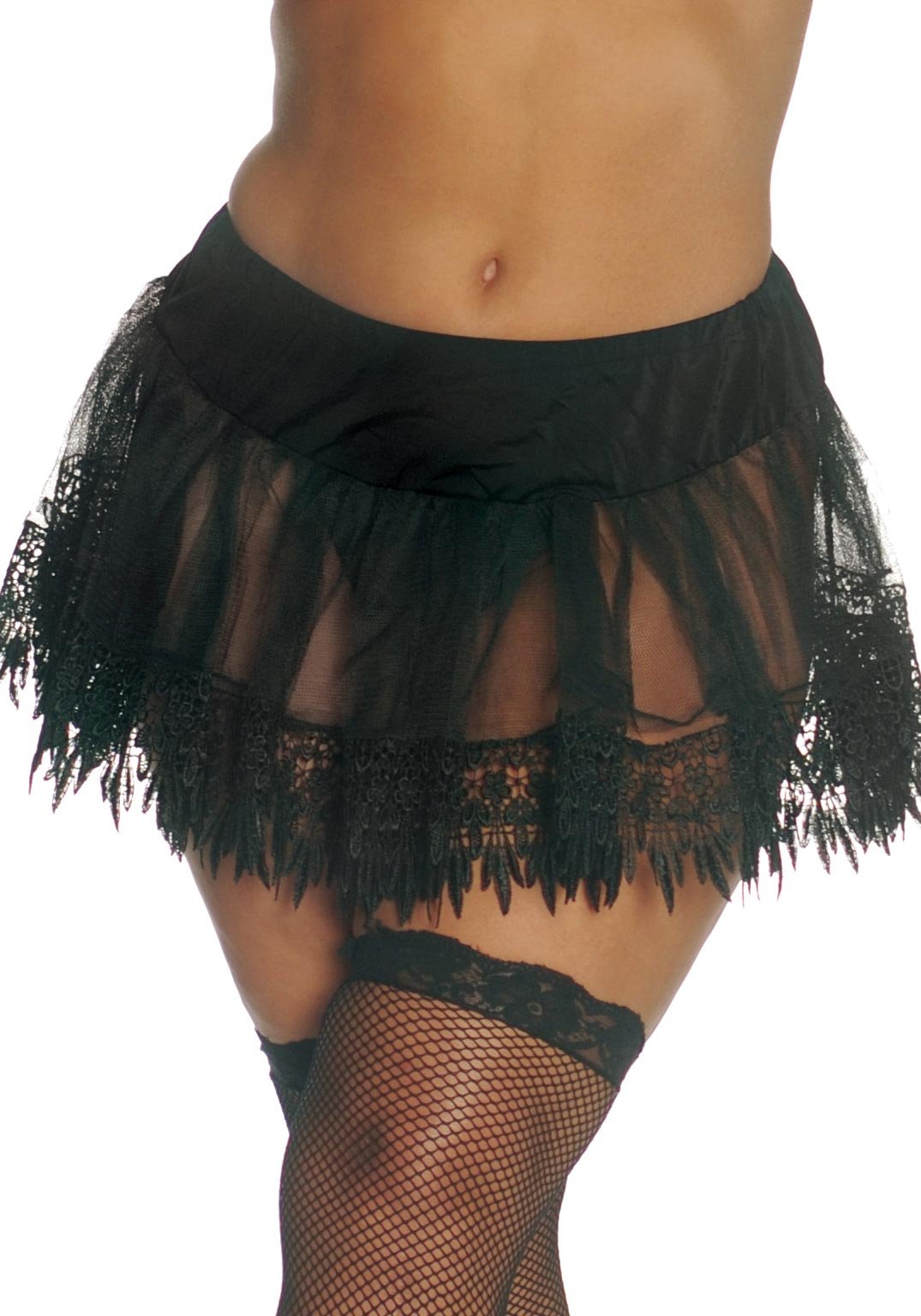 Midnight Teardrop Petticoat - Elegant Party & Wedding Skirt