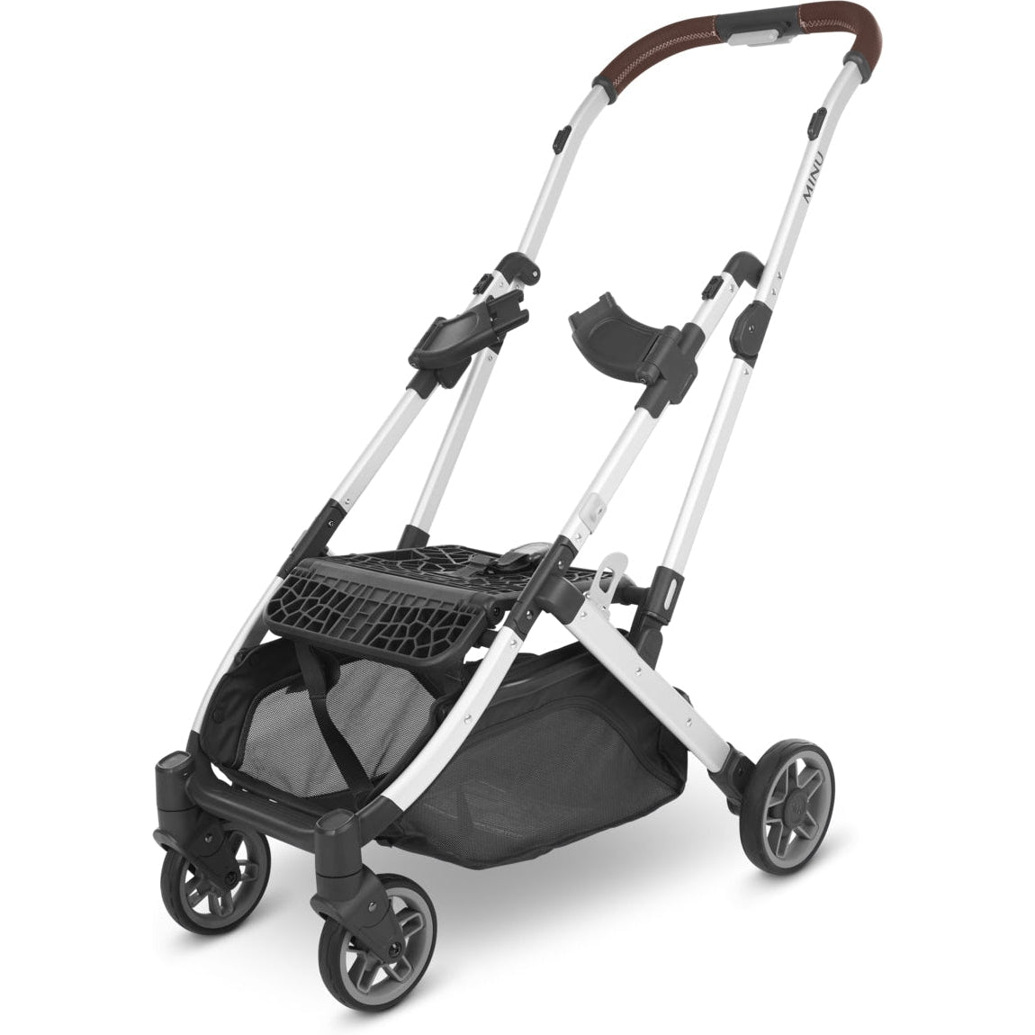 UPPAbaby Minu & Minu V2 Stroller Adapters for Bassinet, Aria, Mesa, Mesa V2 & Mesa Max Infant Car Seats - Safe & Secure Travel System for Newborns & Toddlers - Perfect for City Walks, Shopping & Family Outings