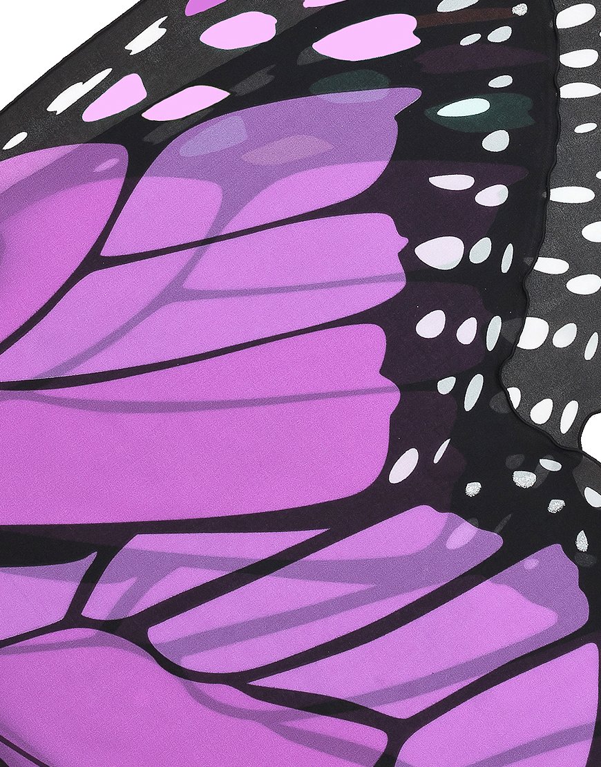 Purple Monarch Wings Plush Toy - Soft & Cuddly Stuffed Animal for Kids & Adults | Perfect for Gifts, Bedroom Decor, and Comforting Hugs