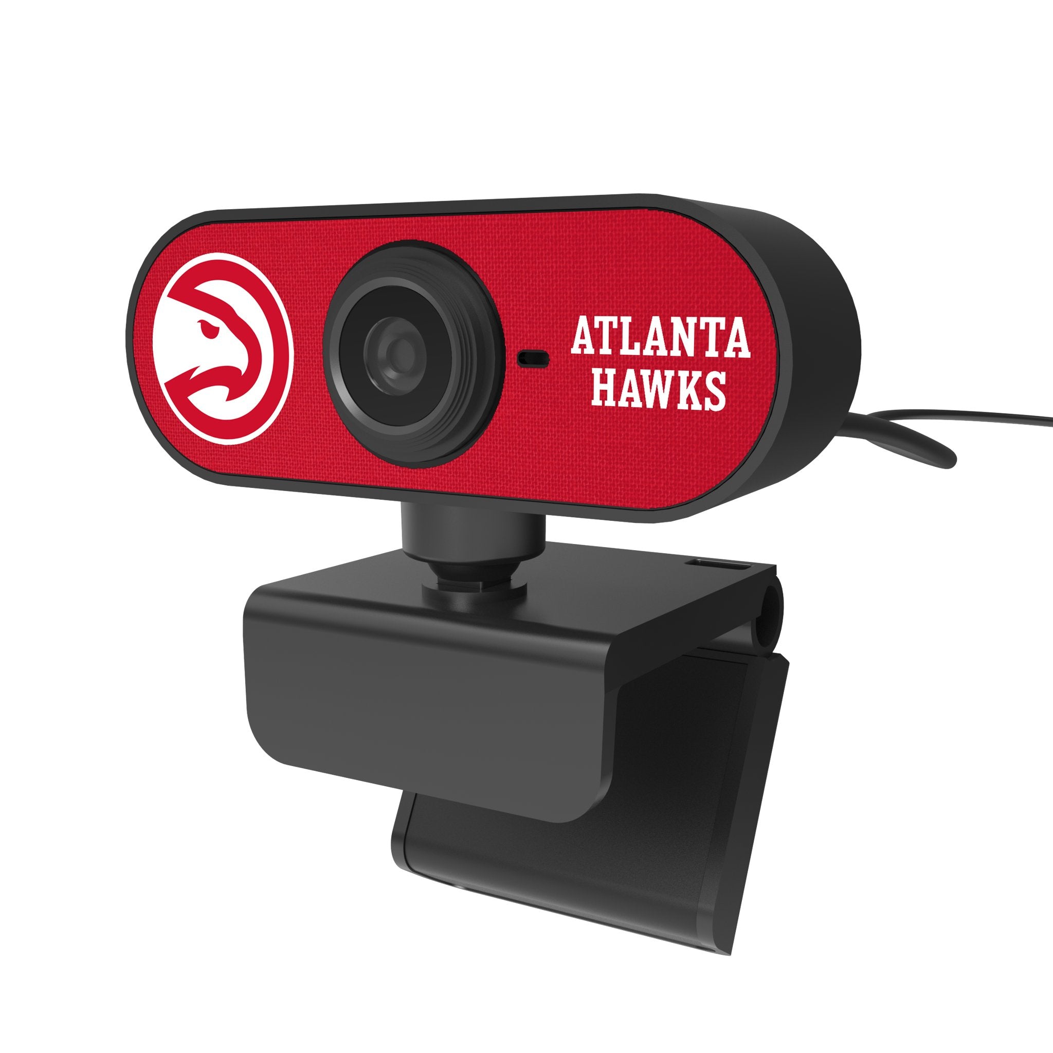 Atlanta Hawks NBA Team Logo HD Webcam with Microphone - Perfect for Video Calls, Gaming, and Live Streaming