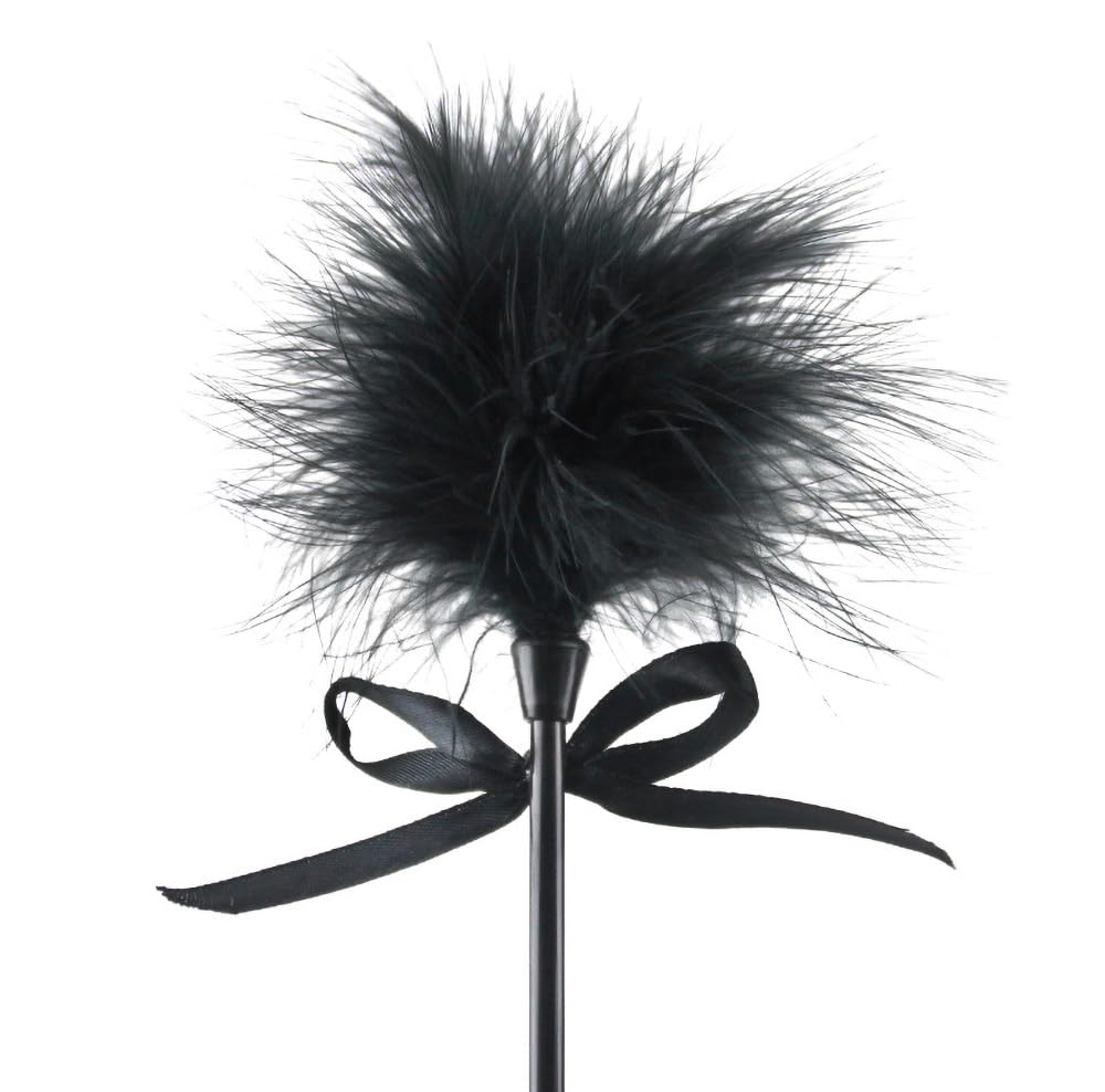Sensual BDSM Feather Tickler & Flogger Set - Adult Toys for Couples, French Tickler Whip & Paddle for Spanking, Romantic Play & Sensory Exploration - Perfect for Bedroom Games, Foreplay & Intimate Bonding