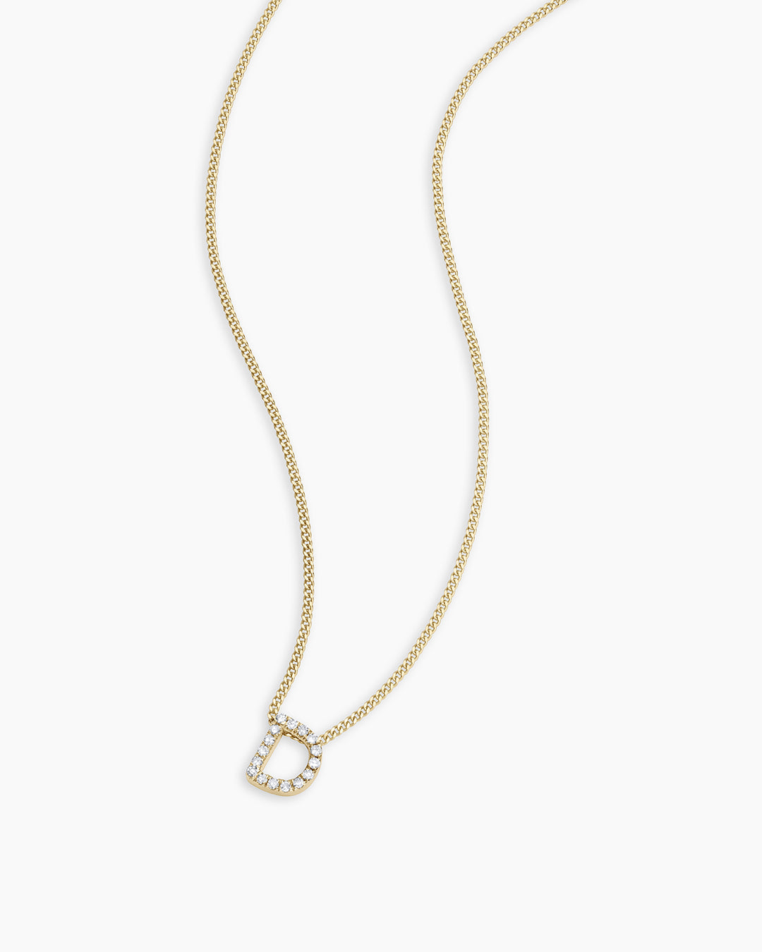 Diamond Alphabet Necklace - Personalized Initial Pendant Jewelry for Women, Girls | Elegant Gift for Birthday, Anniversary, Valentine's Day | Perfect for Everyday Wear & Special Occasions