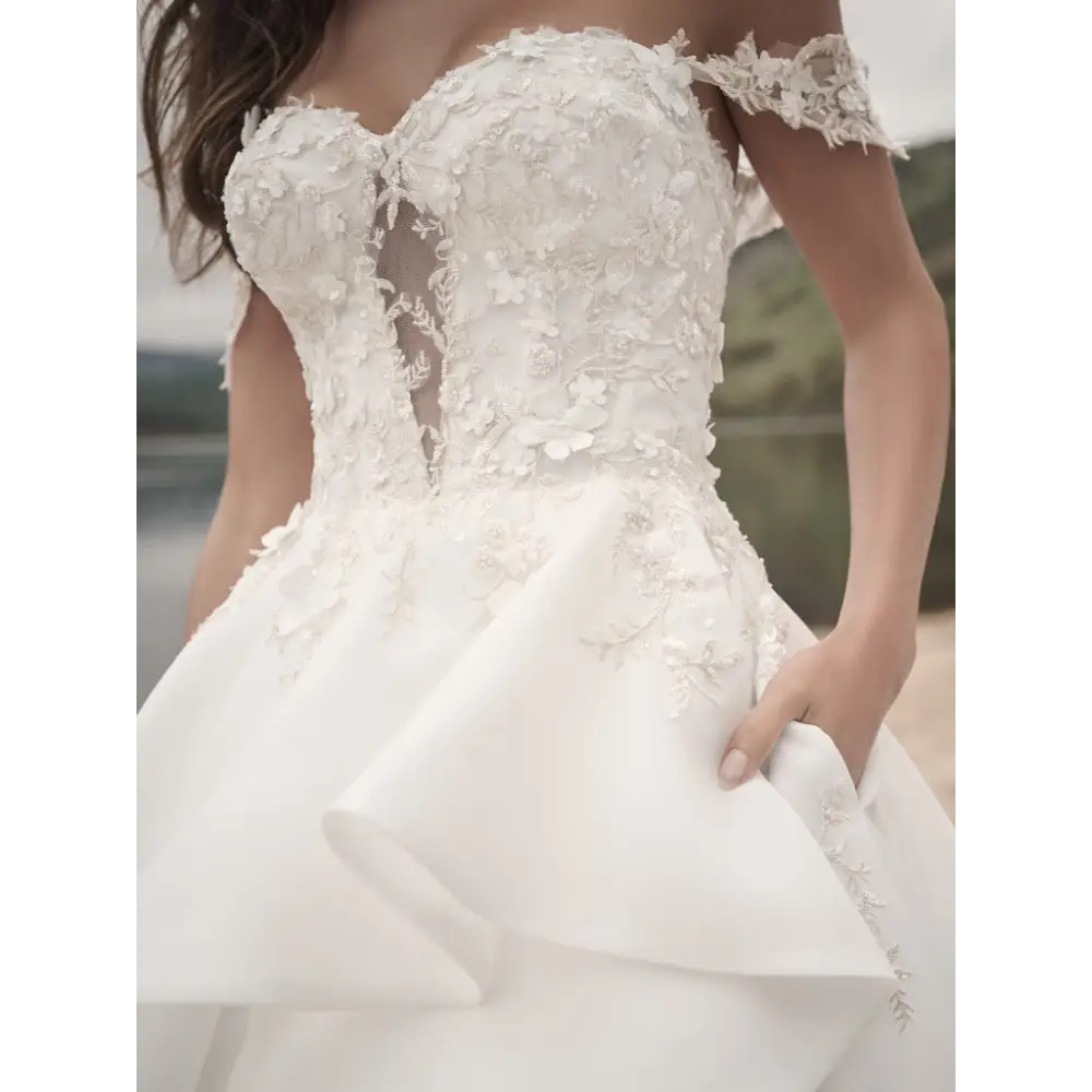 Knox by Sottero and Midgley - Elegant Wedding Dress for Brides | Perfect for Church Ceremonies, Garden Weddings & Formal Receptions