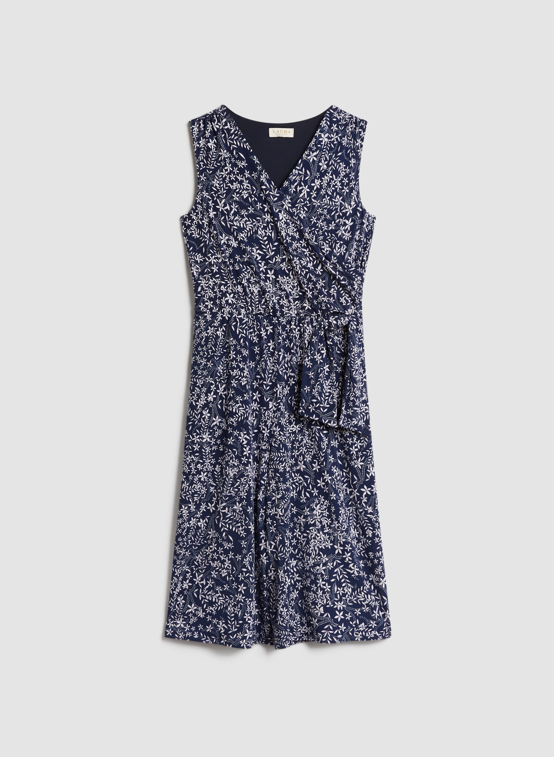 Floral Print Cropped Jumpsuit for Women - Summer Boho Romper with Pockets | Perfect for Beach Vacations, Music Festivals & Date Nights