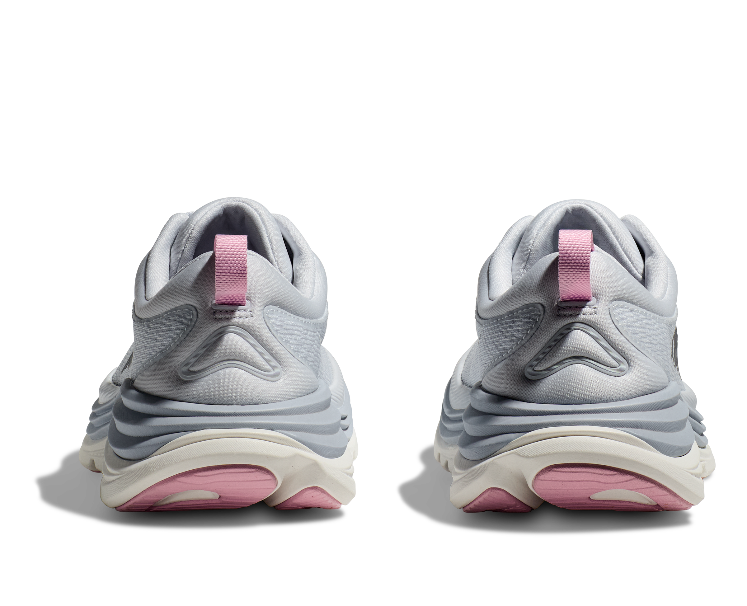 Women's HOKA Gaviota 5 Running Shoes - Lightweight Stability Sneakers for Walking & Jogging (Sea Ice/Pink Twilight) | Perfect for Road Running, Gym Workouts & Everyday Comfort