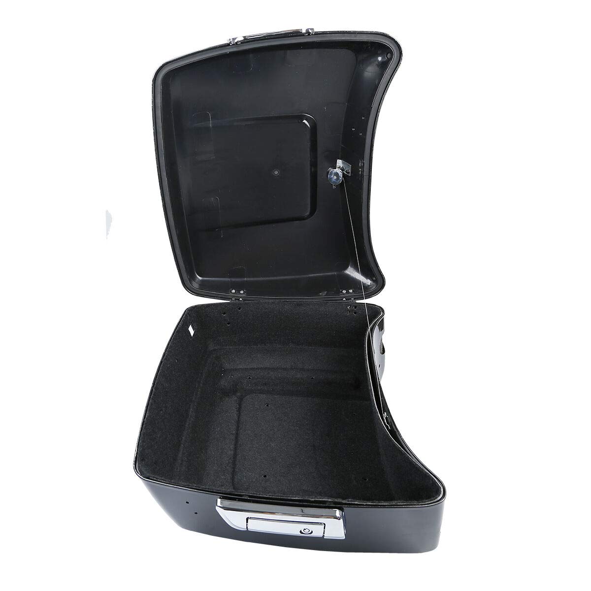 TCMT King Tour Pack Wrap-Around Backrest with LED Brake Tail Light & Speakers for Harley Touring Models (2014-2023) - Perfect for Road King, Road Glide, Street Glide, Electra Glide & CVO Customization