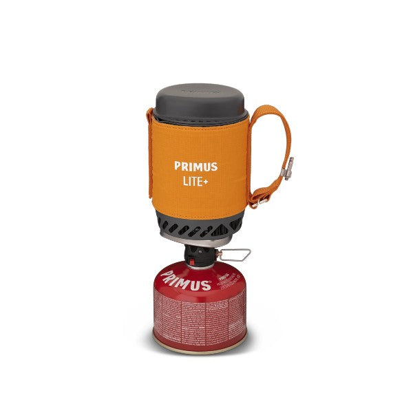 Primus Lite Plus Stove System - Ultralight Camping Stove for Backpacking, Hiking & Outdoor Cooking | Compact Portable Gas Burner for Campers & Survival Gear