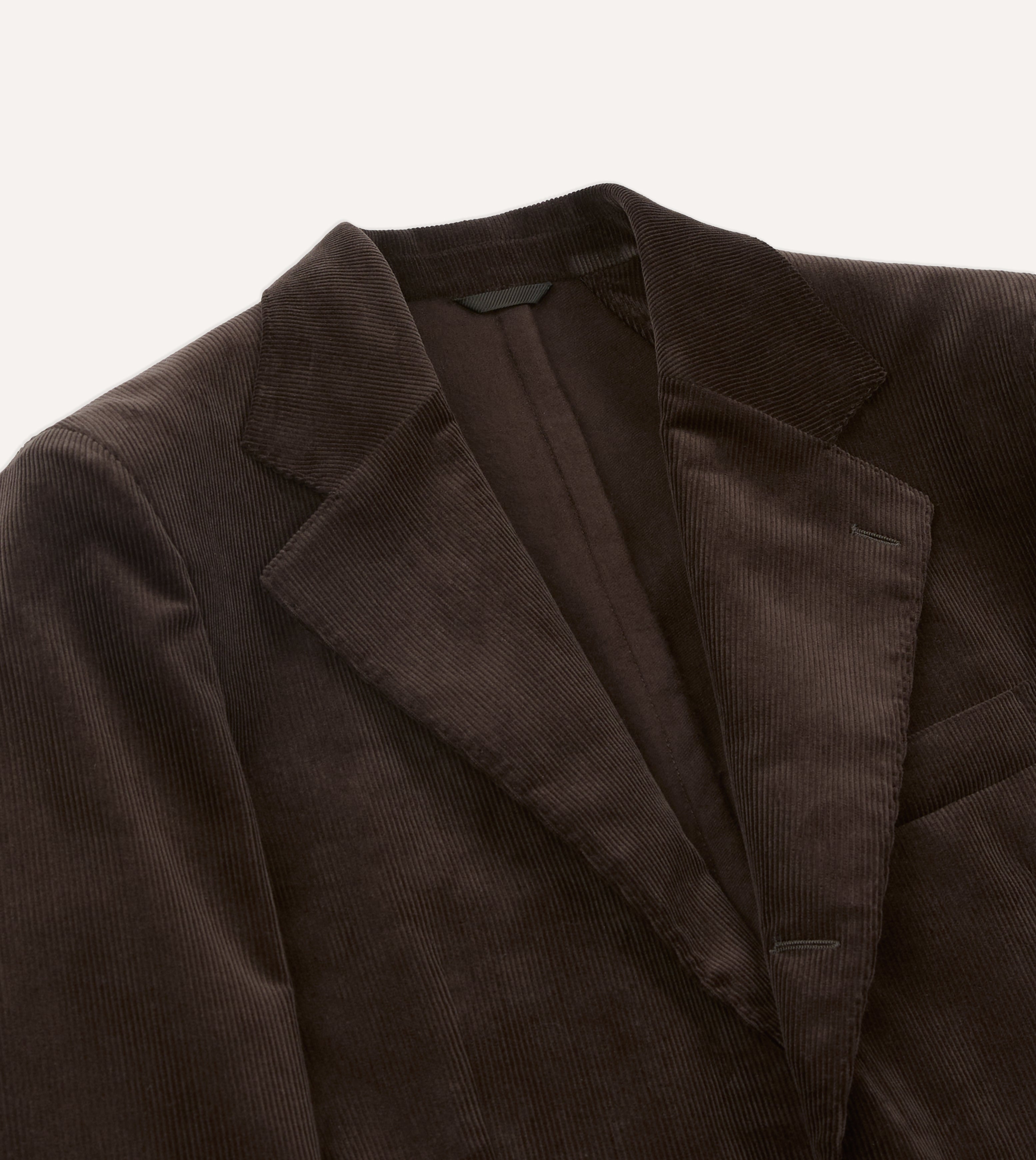 Stylish Brown Mid Wale Cotton Corduroy Jacket for Men & Women | Tailored Fit, Comfortable & Durable | Perfect for Fall, Winter & Casual Outings
